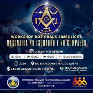 Leia mais sobre o artigo Workshop dos Graus Simbólicos